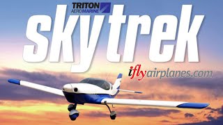 Skytrek light sport aircraft Triton AeroMarine Aircraft Review [upl. by Aerdnaxela]