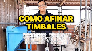 COMO AFINAR LOS TIMBALES [upl. by Meadow]