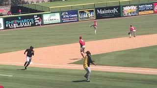 Sixto Sanchez gives up a double allowing the Pirates to score In Fall Instructional League Play [upl. by Yenor925]