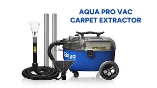 Aqua Pro Vac Extractor Elevate your Detailing Game [upl. by Richlad880]