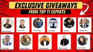 Free Giveaways From Marketing Experts  SEO Ads Client Hacks and More [upl. by Leschen]