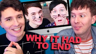 Dan and Phil React to Every Phil is not on fire 3 [upl. by Janka]