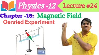 Oersted Experiment  Grade12 Physics Lecture24  Chapter16 Magnetic Field  By CLC Sir [upl. by Lambert746]