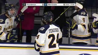 Merrimack Warriors Womens Ice Hockey vs Providence Friars 22424 Highlights [upl. by Anjali]