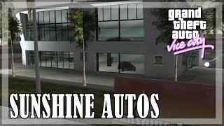 GTA Vice City  All SUNSHINE AUTOS car list deliveries [upl. by Tam963]