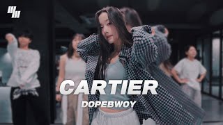 Dopebwoy  Cartier ftChivv amp 3robi DANCE  Choreography by 김나검 MIJU  LJ DANCE STUDIO l 분당댄스학원 [upl. by Idnahs]