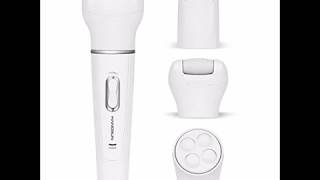 4 in 1 Hangsun Face Epilator Facial Hair Removal For Women F410  Lady Shaver  Pedicure Hard Skin [upl. by Suoiradal922]