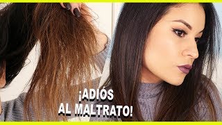 MASCARILLAS PARA EL CABELLO SECO Y MALTRATADO FT MIRIANNY [upl. by Ecirtram758]