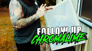 ChromaLime Follow Up  Clean Up  SCREEN PRINTING  ChromaLine [upl. by Kendre]