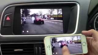 Audi Q5 S Line  Mirrorlink [upl. by Alracal]