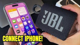 How to connect IPhone 16 with JBL Speaker [upl. by Ynnavoeg242]