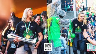 Danke 🎉🏆👏🏻 Vfl Wolfsburg Frauen Team DFB Mannschaft Deutsche Damen Fussball Germany Women Bundesliga [upl. by Fasto]