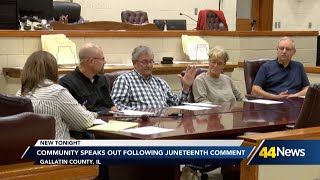 Gallatin County Board faces backlash reverses decision on Juneteenth after heated debate [upl. by Ahsikin]