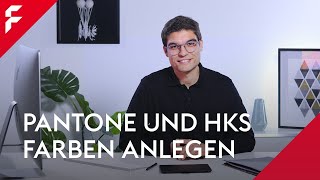 Was sind Sonder amp Volltonfarben Und was sind HKS amp Pantone  FLYERALARM Tutorial [upl. by Nauqet]