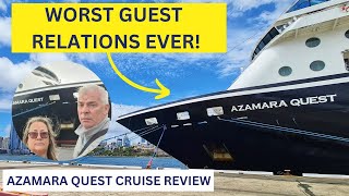 Azamara Quest Cruise Ship  Our first Luxury Cruise  we were shocked by how badly we were treated [upl. by Rekyr]