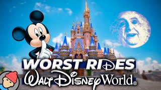 Top 10 WORST RIDES at Walt Disney World according to TripAdvisor [upl. by Aubyn]