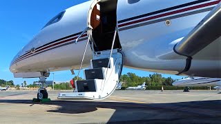 The Private Jet Experience  Netjets Embraer Phenom 300 Flight Review [upl. by Nylynnej]