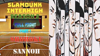 Slam Dunk 2022 Season 2 Shohoku vs Sannoh Tagalog Full Fight 3 Hours Part 1  Slam Dunk Ph 1 [upl. by Fuhrman]