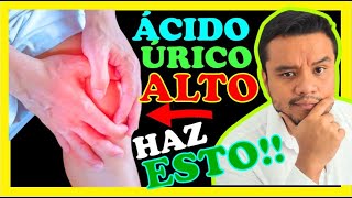 13🦶ÁCIDO ÚRICO ALTO TRATAMIENTO DE LA GOTA  ¿COMO SE BAJA LOS NIVELES DE ÁCIDO ÚRICO  PURINA [upl. by Fancie]