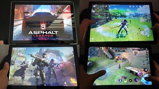 Teclast M40 6GB128GB Gaming Test  Asphalt 9 Genshin COD amp ML [upl. by Eisserc]