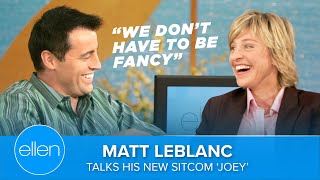 Matt LeBlanc Talks His New Sitcom ‘Joey’ [upl. by Talbot]