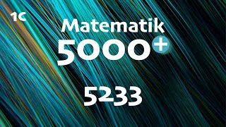 Matematik 5000 1c 5233 matte 1c [upl. by Stav]