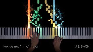 JS Bach  Fugue no 1 in C major BWV 846 [upl. by Akived384]