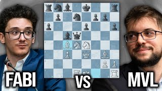 Fabiano Caruana vs Maxime VachierLagrave Candidates 2021 [upl. by Weeks345]