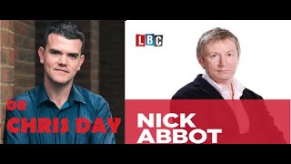 Dr Chris Day interviewed on NHS Whistleblowing and cover up culture in the NHS by Nick Abbot on LBC [upl. by Anihc587]