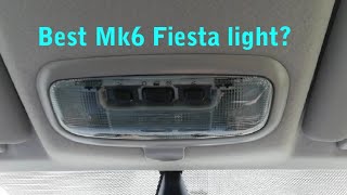 Ford fiesta Mk6 interior light upgrade [upl. by Monah]