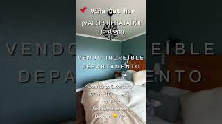 Bajó de precio Amplio y hermoso departamento en venta en Viña del Mar viñadelmar propiedades [upl. by Nich]