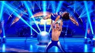 Lewis Smith and Flavias Show Dance Strictly Come Dancing Final [upl. by Elleinwad]