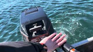 1989 Gamefisher 15 hp Outboard [upl. by Reitrac]