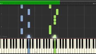 Soy del Carchi Synthesia Piano Tutorial Pasacalle Ecuatoriano [upl. by Dlareme5]