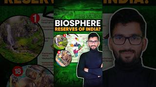 What Are Biosphere Reserves  Biosphere Reserves In India india biodiversity shorts [upl. by Ragland527]