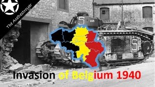 1940  The Invasion of Belgium [upl. by Tjaden]