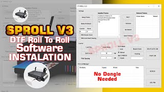 SPROLL V3 ROLL TO ROLL INSTALLATION [upl. by Milt]