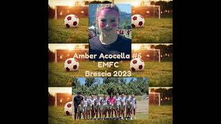 Amber Acocella EMFC Soccer [upl. by Ahsinet]