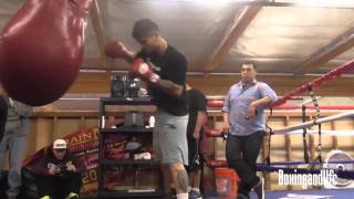 Marcos Maidana vs Floyd Mayweather Full Training [upl. by Stine]