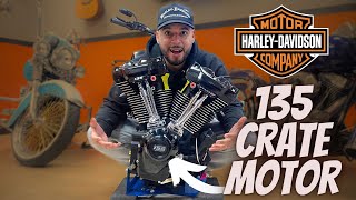 New Harley Davidson 135 crate motor [upl. by Nylzaj]