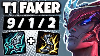 T1 Faker Yone vs Xerath  MID  Patch 1420 Ranked EUW ✅ [upl. by Osbourn]