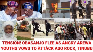 Breaking Obasanjo Flee Nig As Fulani amp Hausa Youths Begins Revolution Tinubu In Panic [upl. by Aryhs577]