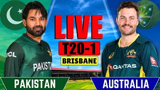 PAKISTAN vs AUSTRALIA  1st T20 Match  Live Cricket Match  AUS vs PAK Live T20 Match  1st inng [upl. by Yllatan621]