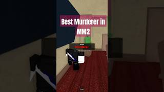 BEST MURDERER IN MM2 😈 SO MUCH MEMES IN THIS MURDER MYSTERY 2 SHORT 😎 [upl. by Akinehs]