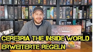 Cerebria  The Inside World  Erweiterte Regeln  Deutsch  German  Boardgame Digger [upl. by Enattirb603]