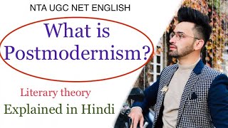 Postmodernism  Evolution and Features Simplest explanation in Hindi with example [upl. by Eimat]