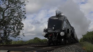 Sir Nigel Gresley on LanghoWilpshire bank Wed 3rd july southbound [upl. by Eiliab]