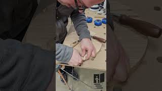 Uhr mit der CNC sorotec diy cnc woodworking [upl. by Conlan]