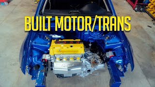 K Swapping my AWD Honda  YouTube comments saved my motor [upl. by Elleinnod]