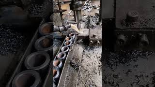 Round nut thread tapping process Good tools and machinery can increase work efficiency [upl. by Hintze714]